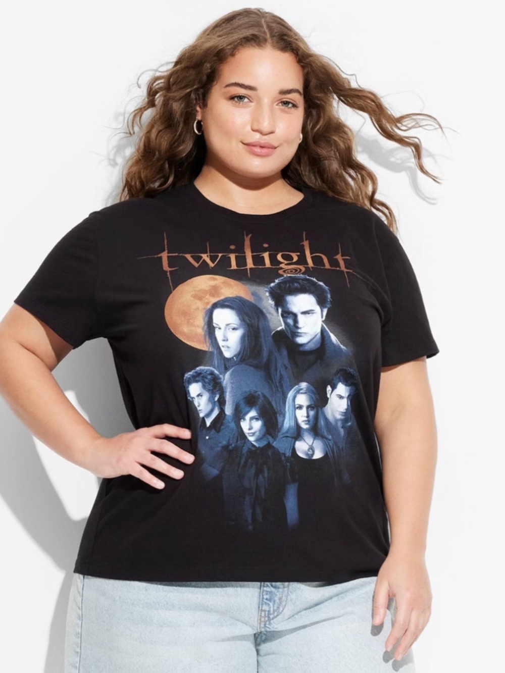 Twilight Graphic Short Sleeve Tee - Black